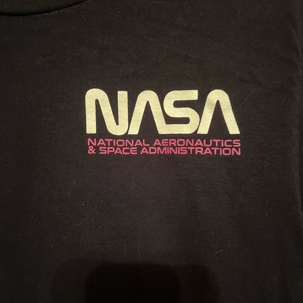 NASA TEE~HYPER SPACE~BLACK~UNISEX M - Picture 2 of 5
